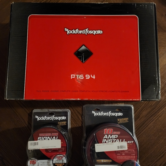 Rockford Fosgate P1694 Punch 6"×9" Full Range Speakers - Pair in Black - Picture 1 of 5